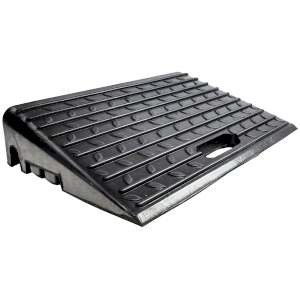 Heavy-Duty Black Kerb Ramp