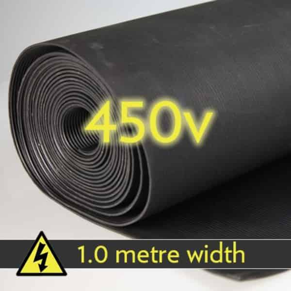 Heavy Duty Electrical Insulation Matting 6mm Thick Rubber