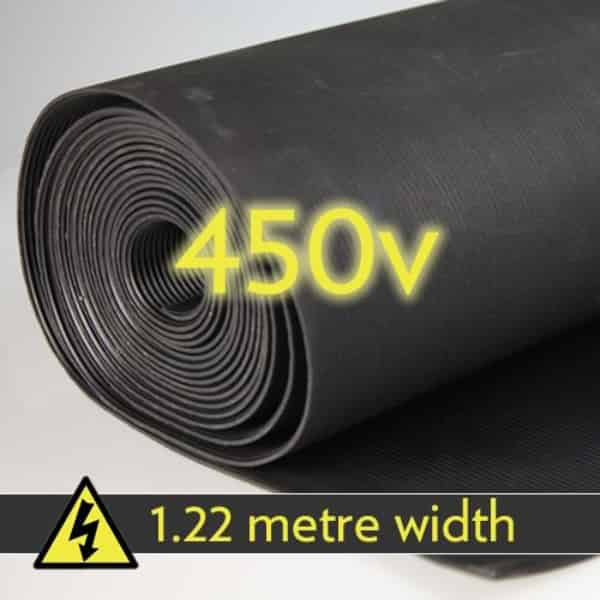 Heavy Duty Electrical Insulation Matting 6mm Thick Rubber