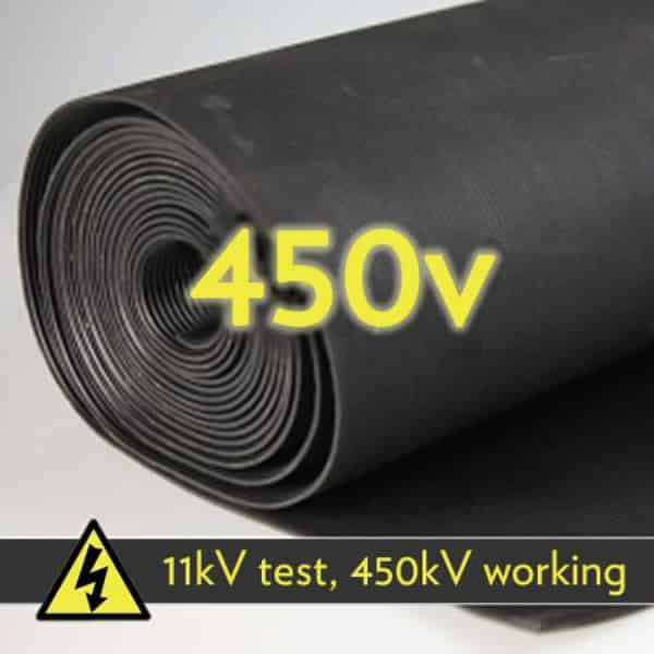 Heavy Duty Electrical Insulation Matting 6mm Thick Rubber