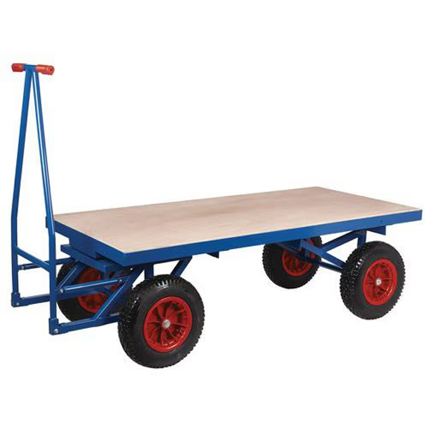 Heavy Duty Flatbed Turntable Truck