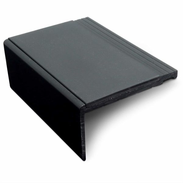 Hard Node PVC Stair Nosing 60.4 x 32mm Heavy Duty Non Slip