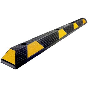 Heavy-Duty Rubber Parking Stop Kerb