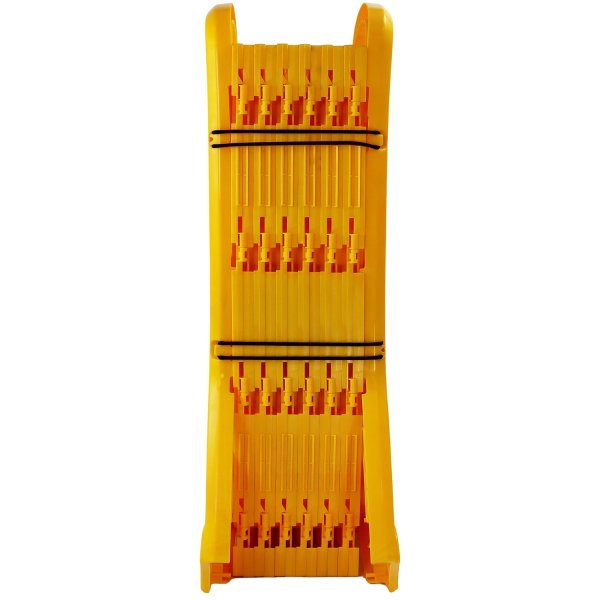 Heavy-Duty Yellow Portable Safety Barrier- Long-Term Durable
