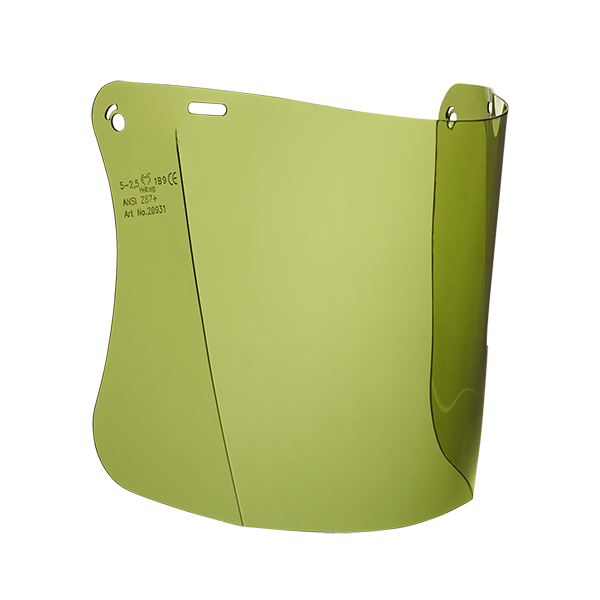 Polycarbonate Hellberg Protection Visor - 2mm Thick