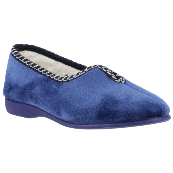 Helsinki Ladies Faux Fur Comfort Slippers