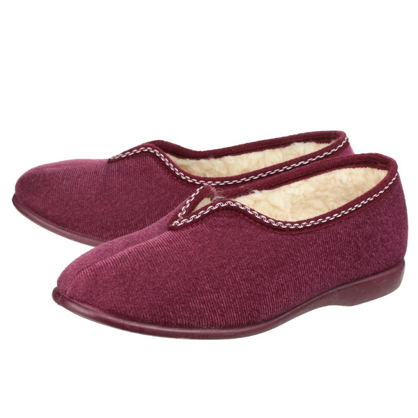 Helsinki Ladies Faux Fur Comfort Slippers