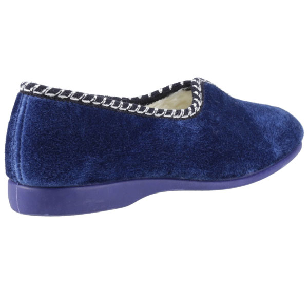 Helsinki Ladies Faux Fur Comfort Slippers