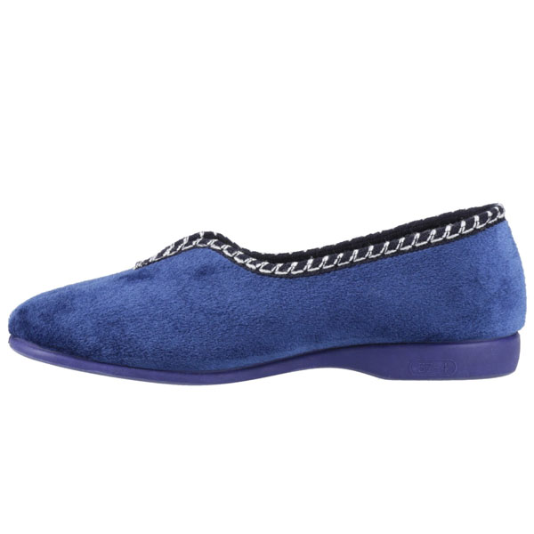 Helsinki Ladies Faux Fur Comfort Slippers