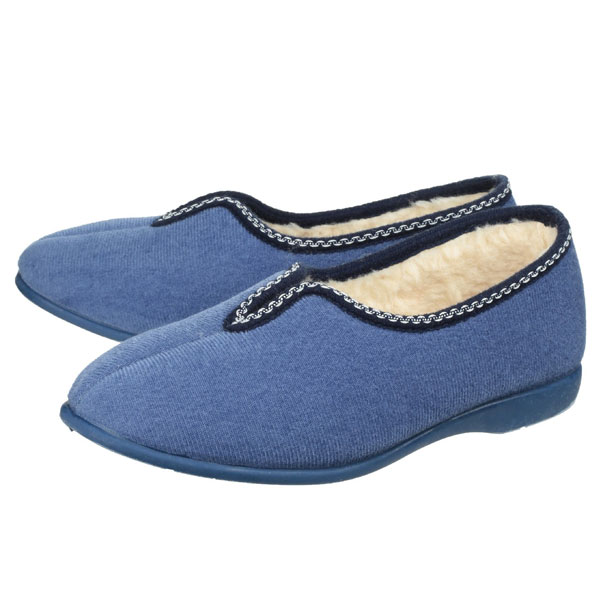 Helsinki Ladies Faux Fur Comfort Slippers