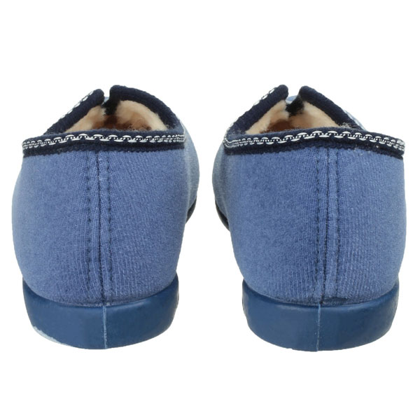 Helsinki Ladies Faux Fur Comfort Slippers