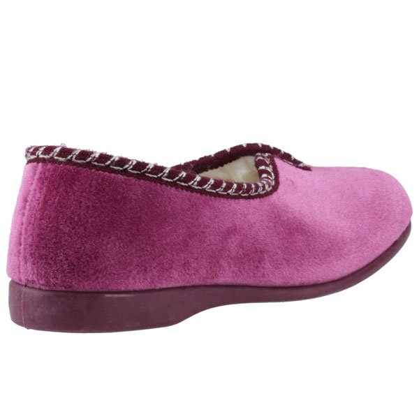 Helsinki Ladies Faux Fur Comfort Slippers