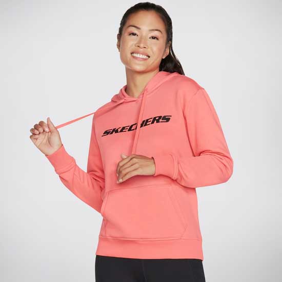 Comfort Fit Skechers Heritage Peach Hoodie