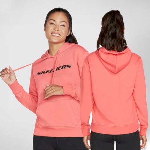Comfort Fit Skechers Heritage Peach Hoodie