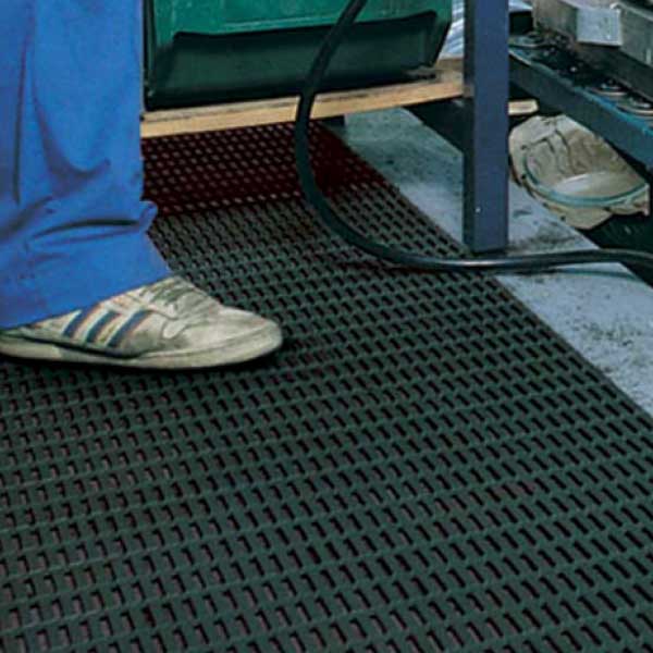 Anti-Slip Durable Workplace Matting Lightweight & Recycled PVC