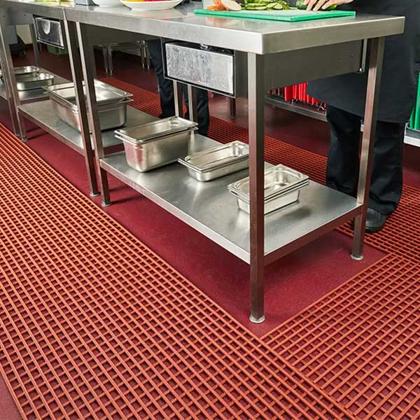 Anti-Bacterial Non Slip Mat for Food Factories & Kitchens