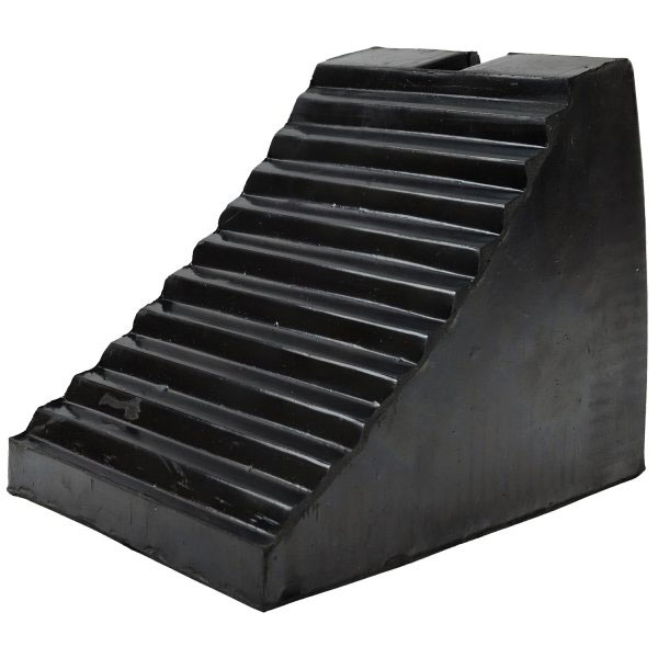 Heavy Duty HGV Solid Rubber Wheel Chock
