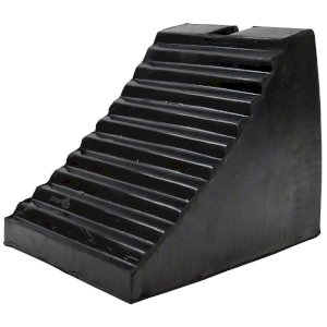 Heavy Duty HGV Solid Rubber Wheel Chock