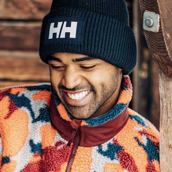 Warm Chunky HH Box Beanie for Winter