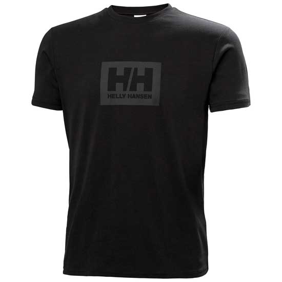 Black HH Box Tee 2.0 Cotton Comfort