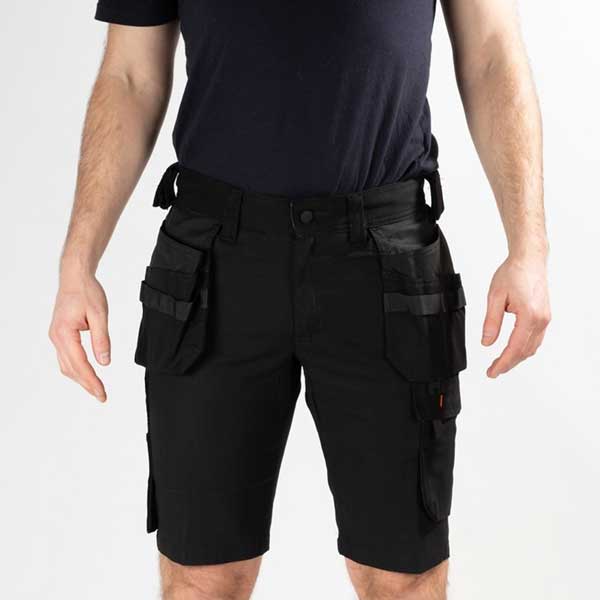 HH Oxford Construction Black Shorts