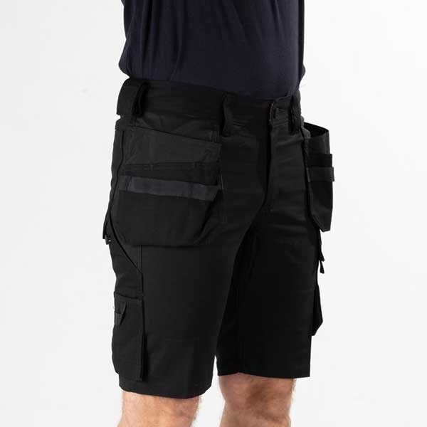 HH Oxford Construction Black Shorts