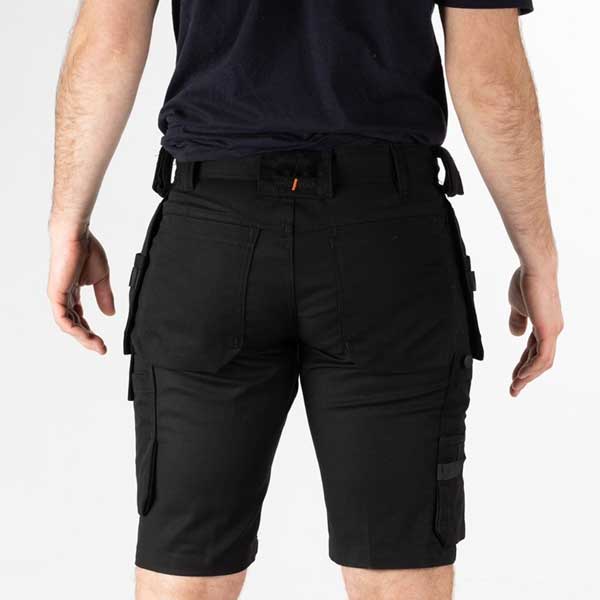 HH Oxford Construction Black Shorts