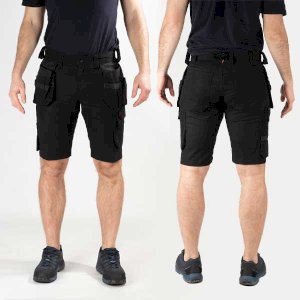 HH Oxford Construction Black Shorts