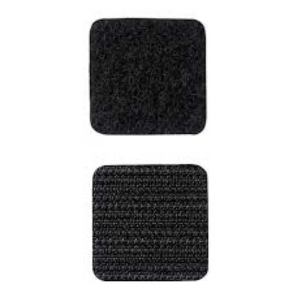 High Tack Rubber Adhesive Hook & Loop Squares – Strong Grip