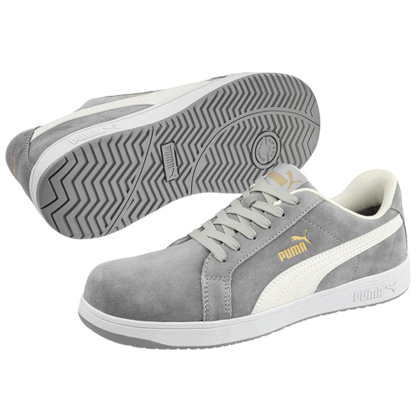 Iconic Low Safety Shoes with Anti-Slip Grip