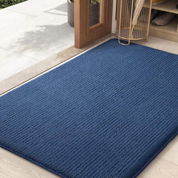 Indoor Door Mat Washable Doormat Indoor Dirt Trapper Non-slip
