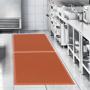 Heavy-duty industrial mats for workplace safety
