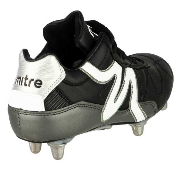 Terra Durable Leather Rugby Boots with Screw Studs