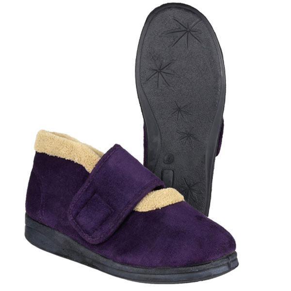 Jeane Easy-Fit Touch Fastening Bootee
