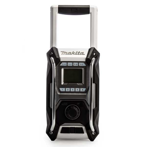 Job Site Radio White (Body Only) Compatible with XGT, LXT & CXT Batteries 