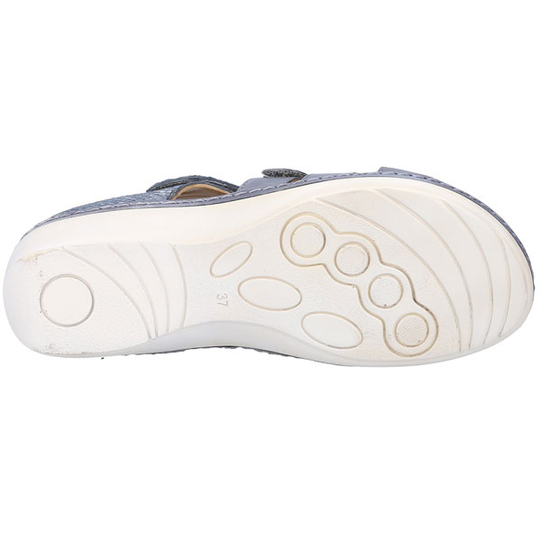 Julie Open Toe Sandal – Touch Fastening Design