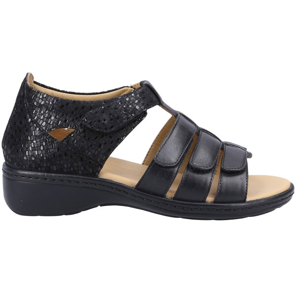 Julie Open Toe Sandal – Touch Fastening Design