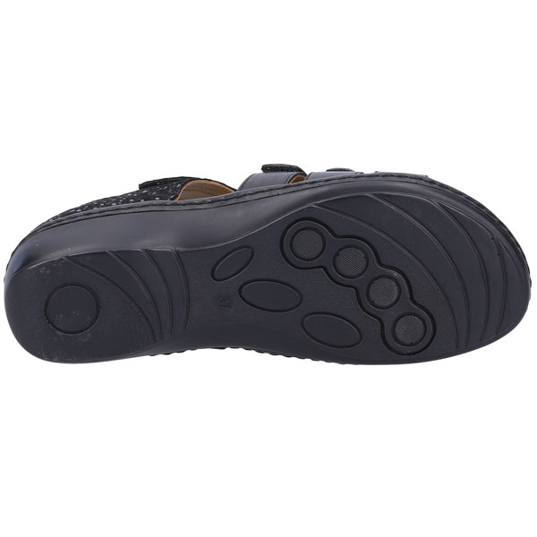 Julie Open Toe Sandal – Touch Fastening Design