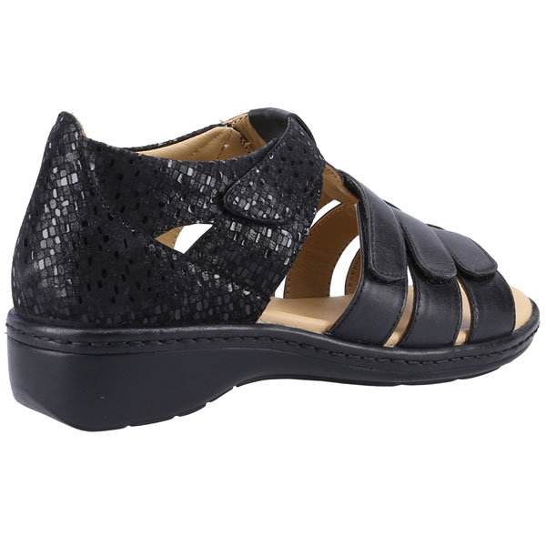 Julie Open Toe Sandal – Touch Fastening Design