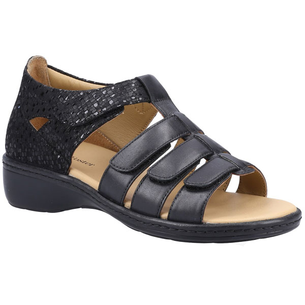 Julie Open Toe Sandal – Touch Fastening Design