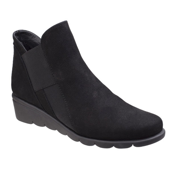 Jump Slip-On Leather Ankle Boot for Women
