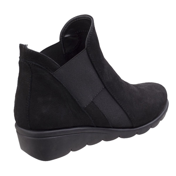 Jump Slip-On Leather Ankle Boot for Women