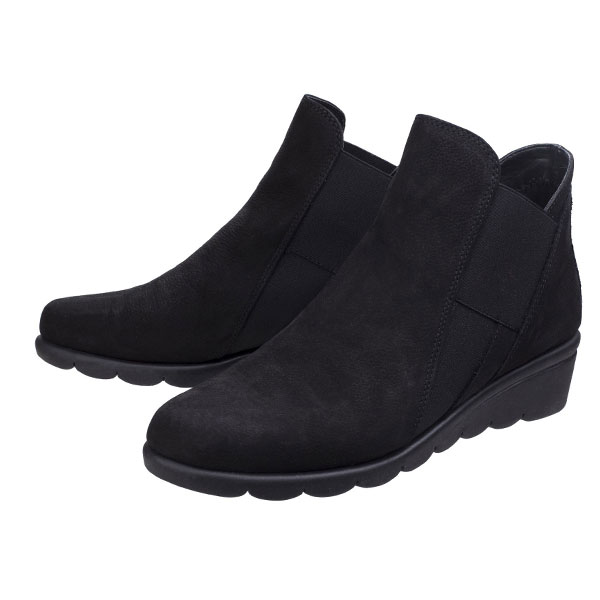 Jump Slip-On Leather Ankle Boot for Women