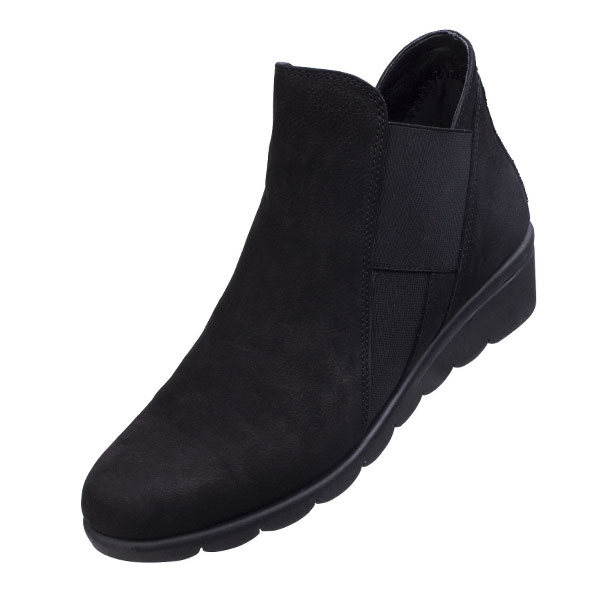 Jump Slip-On Leather Ankle Boot for Women