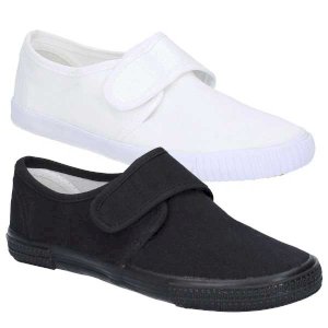 kids Canvas PE Plimsolls