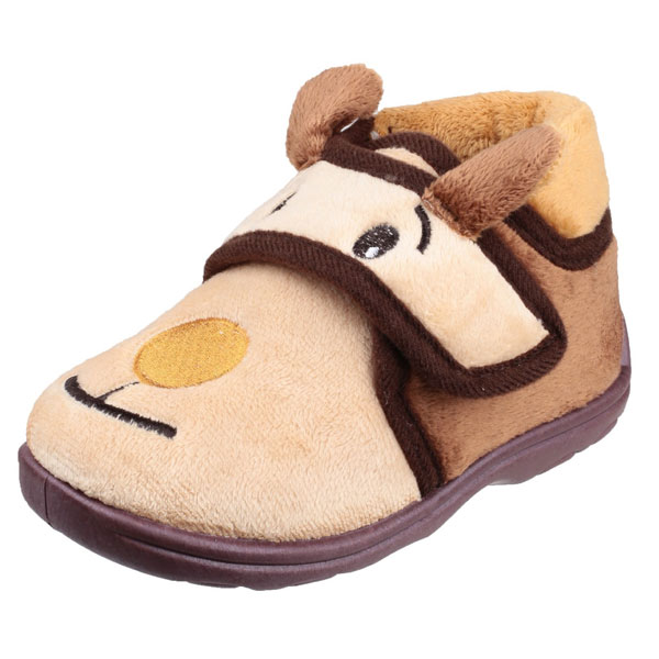 Kids' Farm Print House Slippers