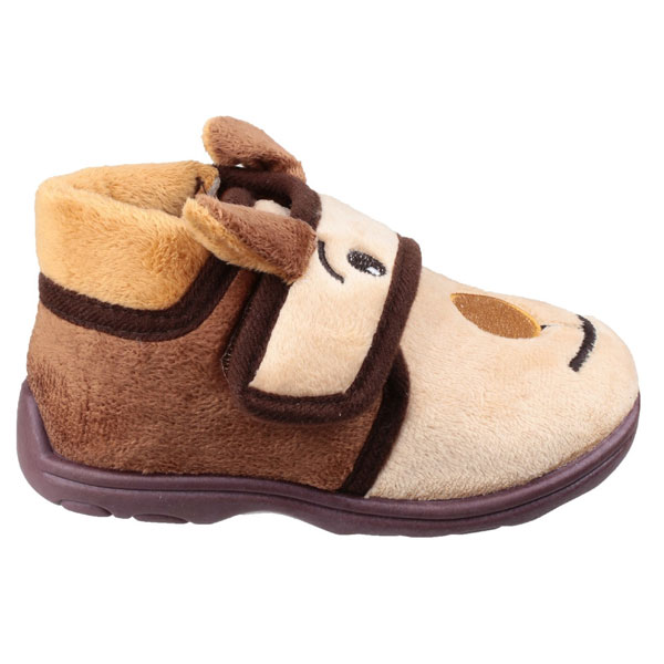 Kids' Farm Print House Slippers