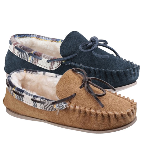 Kilkenny Suede Moccasin Comfort Slipper