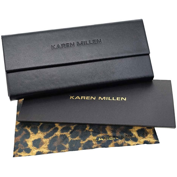 KM5058 Quilted Brown Sunglasses