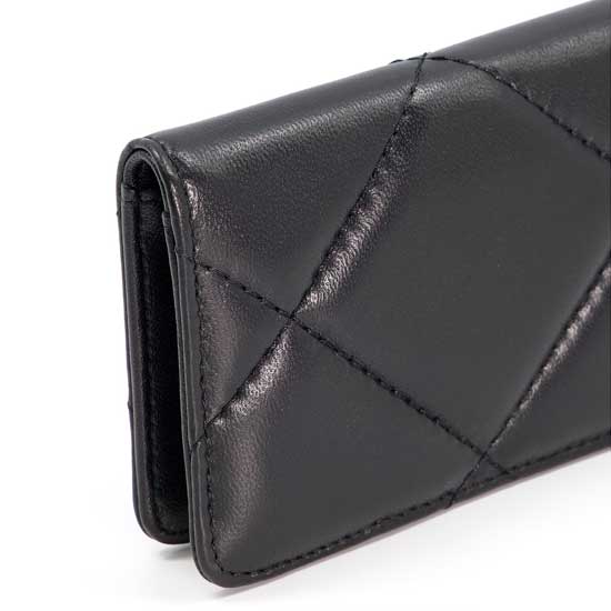 Knightsbridge Quilted Leather Card Holder